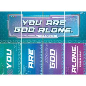 Theme Verse Scene Setter - (Pack of 4 panels) - Spy U VBS 2027 by Answers