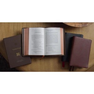 ESV Heirloom Bible, Veritas: Single Column Edition (Calfskin, Grenada)