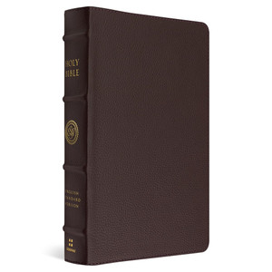 ESV Heirloom Bible, Alpha: Personal Size Edition (Calfskin, Mahogany)