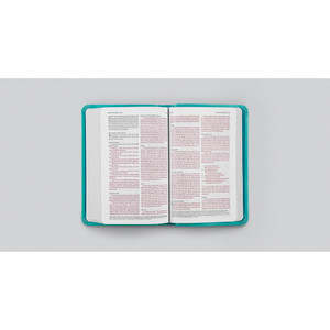 ESV Value Compact Bible, Red Letter (TruTone, Turquoise, Emblem Design)