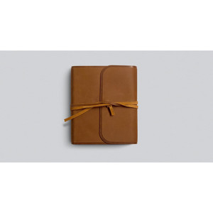ESV Single Column Journaling Bible (Natural Leather, Brown, Flap with Strap)