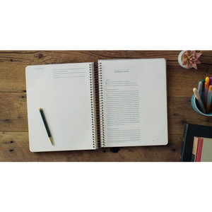 ESV Spiral-Bound Journaling Bible, New Testament (Hardcover, Cover Artwork by Lulie Wallace) - Case of 8