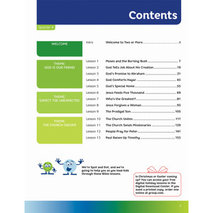 Two or More Small Church Curriculum, All Kids Together, Leader Pack, Print + Digital - (Ages 3-12) - Quarter 6