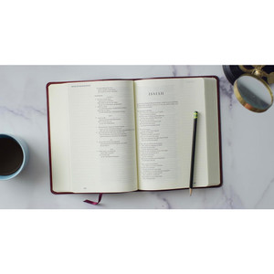 ESV Single Column Journaling Bible, Large Print (TruTone Burgundy/Red) - Case of 10
