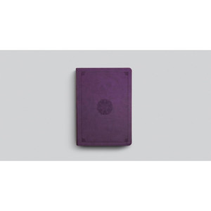ESV Large Print Bible (TruTone, Lavender, Emblem Design) - Case of 10