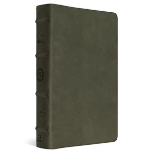 ESV Heirloom Bible, Scriptura Sacra: Personal Size Reference Edition (Cowhide, Tuscan Green, Full Yapp)