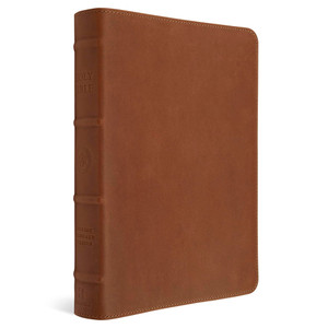 ESV Heirloom Bible, Gratia: Large Print Thinline Reference Edition (Cowhide, British Tan)