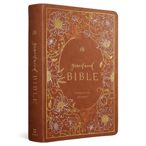 ESV GraceLaced Bible, Journaling Edition (Artwork by Ruth Chou Simons) (TruTone, English Saddle) - Case of 10