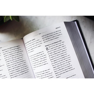 NASB Clear Focus Bible, Hardcover, Charcoal/Gold, 1995 Text - Case of 8