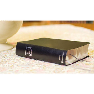 NIV Study Bible, Fully Revised Edition (Study Deeply. Believe Wholeheartedly) Large Print, Bonded Leather, Black, Red Letter, Comfort Print - Case of 6