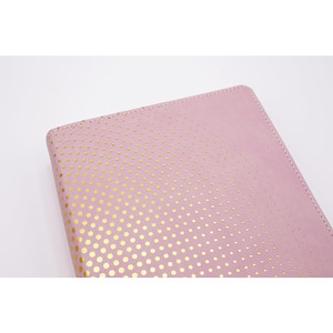NIV Clear Focus Bible, Leathersoft, Pink - Case of 8