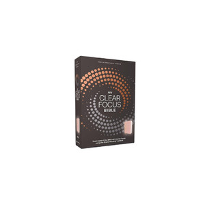 NIV Clear Focus Bible, Leathersoft, Pink - Case of 8