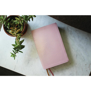 NIV Clear Focus Bible, Leathersoft, Pink - Case of 8