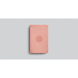 ESV Thinline Bible - TruTone Blush Rose, Emblem Design - Case of 20