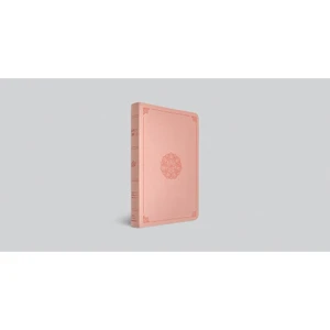 ESV Thinline Bible - TruTone Blush Rose, Emblem Design - Case of 20