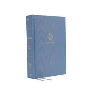 NRSV Catholic Bible, Journal Edition, Cloth over Board, Blue, Comfort Print - Case of 10