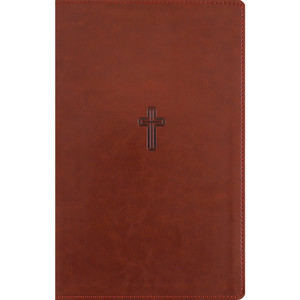 NASB Personal Size Reference Bible, Large Print (Leathersoft, Brown) - 1995 Text, Comfort Print - Case of 12