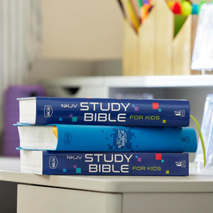 NKJV Study Bible for Kids, Hardcover - The Premier Study Bible for Children (Ages 7-12) - Case of 16
