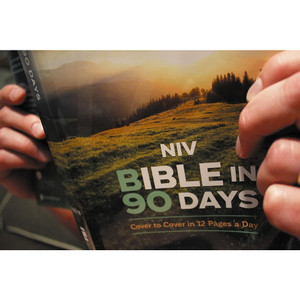NIV Bible in 90 Days (Softcover), Cover to Cover in 12 Pages a Day - Case of 20