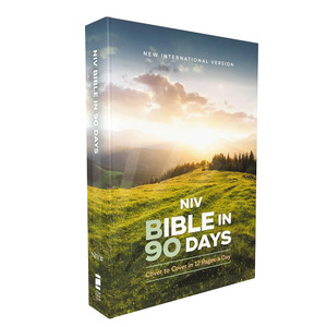 NIV Bible in 90 Days (Softcover), Cover to Cover in 12 Pages a Day - Case of 20