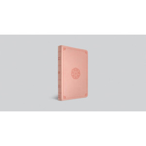 ESV Thinline Bible, Thumb Indexed (TruTone, Blush Rose, Emblem Design) - Case of 20