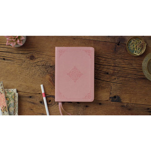 ESV New Testament with Psalms and Proverbs (TruTone, Blush Rose, Fleur-de-lis Design) - Case of 36