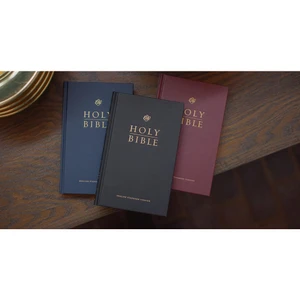 ESV Church Pew Bible, English (Hardcover, Blue) - Case of 24