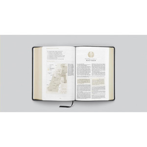 ESV Men's Study Bible (TruTone, Charcoal, Shield Design) - Case of 10