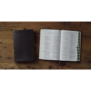 ESV Thinline Bible, Thumb Indexed (TruTone, Espresso) - Case of 20