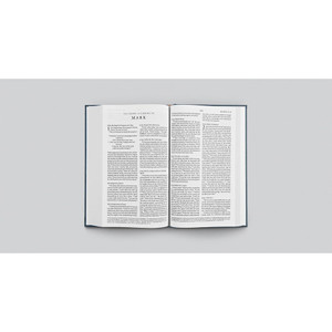 ESV Church Bible, Large Print (Hardcover, Blue) - Case of 24