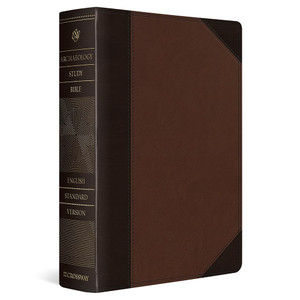 ESV Archaeology Study Bible (TruTone, Brown/Walnut, Portfolio Design) - Case of 6
