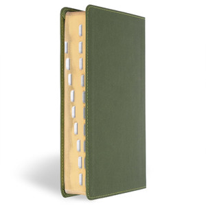 CSB Large Print Personal Size Reference Bible, Digital Study Edition, Olive LeatherTouch, Indexed - Case of 12
