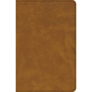 CSB Thinline Bible, Holman Handcrafted Collection, Easy-to-Read Optimal Type, Premium Marbled Chestnut Calfskin, Zipper Edition