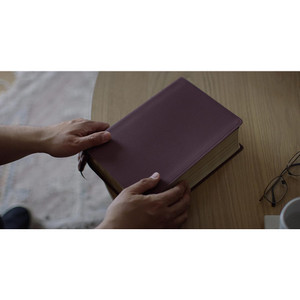 ESV Study Bible, Large Print (Bonded Leather, Burgundy) - Case of 6