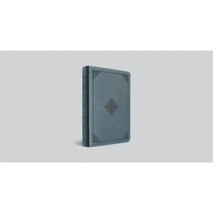 ESV Large Print Wide Margin Bible (TruTone, Slate Blue, Ornament Design) - Case of 10