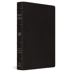 ESV Preaching Bible, Verse-by-Verse Edition (Goatskin, Black)