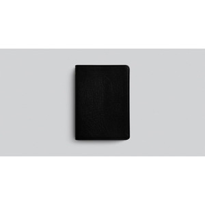 ESV New Testament with Psalms and Proverbs (Genuine Leather, Black)