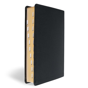 CSB Giant Print Reference Bible, Easy-to-Read Optimal Type, Digital Study Edition, Black Genuine Leather, Indexed - Case of 10