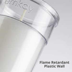 6-Day Disposable Candle Inserts (Bulk Case of 24) - Emkay