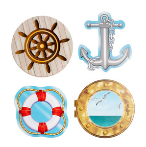 Sea Voyage Cutouts - Big Fish Bay VBS 2020 by RBP *** Sea Voyage Cutouts - Big Fish Bay VBS 2020 by RBP ***