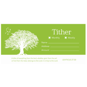 Offering Envelope - Tither (100) Offering Envelope - Tither (100)