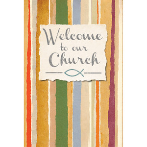 Welcome Folder - Welcome - Welcome to our Church - 6" x 9" Welcome Folder - Welcome - Welcome to our Church - 6" x 9"