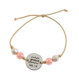 God's Grace Bracelet - Café Chocolat Women's Retreat by Group God's Grace Bracelet - Café Chocolat Women's Retreat by Group
