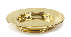Stacking Bread Plate - Solid Brass by Artistic Stacking Bread Plate - Solid Brass by Artistic