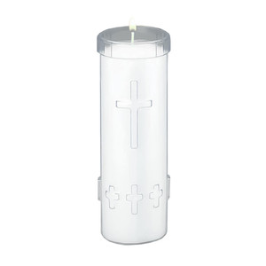 9P Unbreakable 3-Day Free Standing Devotional Candles 4" x 2.5" (Clear - Case of 48) 9P Unbreakable 3-Day Free Standing Devotional Candles 4" x 2.5" (Clear - Case of 48)