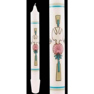 Baptismal Candle - Dove - Emkay