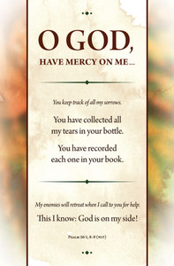 Church Bulletin 11" - Inspirational/Praise - Have Mercy (Pack of 100) Church Bulletin 11" - Inspirational/Praise - Have Mercy (Pack of 100)