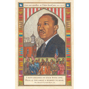 Bulletin 11" MLK I have decided to stick with love (Pack of 100) Bulletin 11" MLK I have decided to stick with love (Pack of 100)