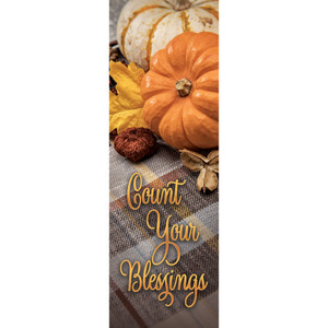 Bookmark - Thanksgiving - Count Your Blessings - Psalm 103:2 - Pack of 25