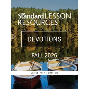 Devotions - Large Print - Standard Lesson Quarterly - Fall 2026